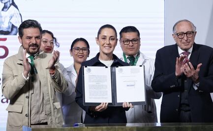 Sheinbaum firma decreto en la mañanera; se incorpora IMSS-COPLAMAR a régimen ordinario