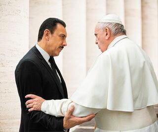 Gobernador se reúne con el Papa