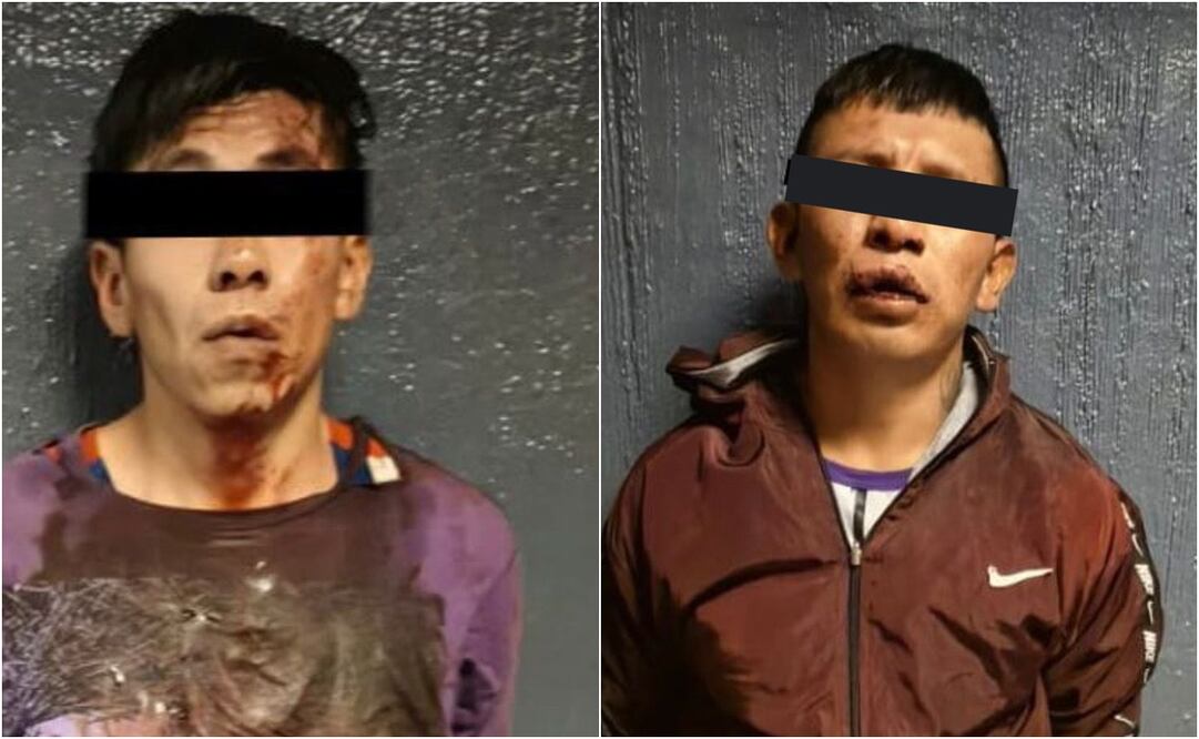 Detenidos en Metro Bellas Artes. Foto: Especial