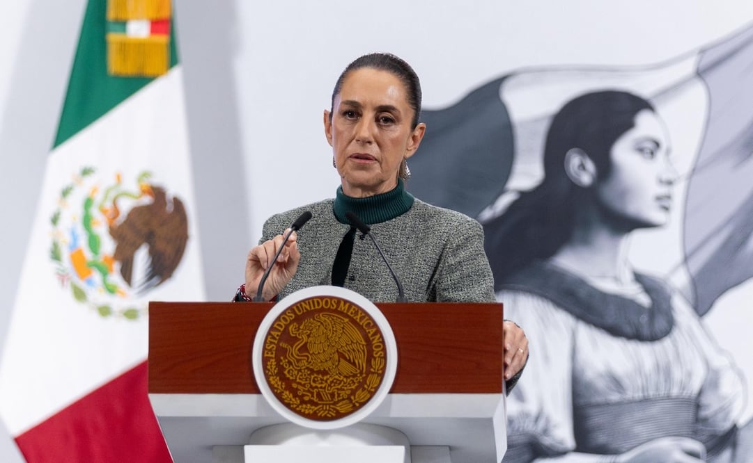 Sheinbaum critica acuerdo de Ovidio Guzmán con EU; "¿Dónde queda su posición de no negociar con grupos terroristas?", cuestionó. Foto: Hugo Salvador / EL UNIVERSAL