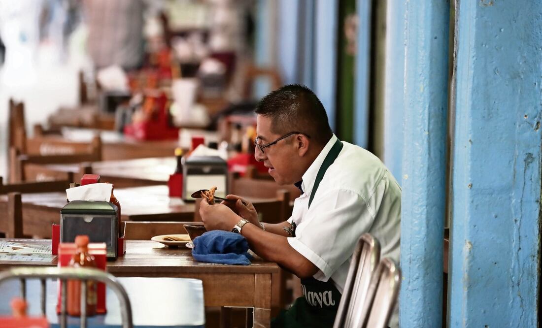 Los servicios de restaurantes subieron 6.92% en un año, menor al alza de loncherías, torterías y taquerías, con un incremento anual de 8.01%. Foto: Archivo EL UNIVERSAL