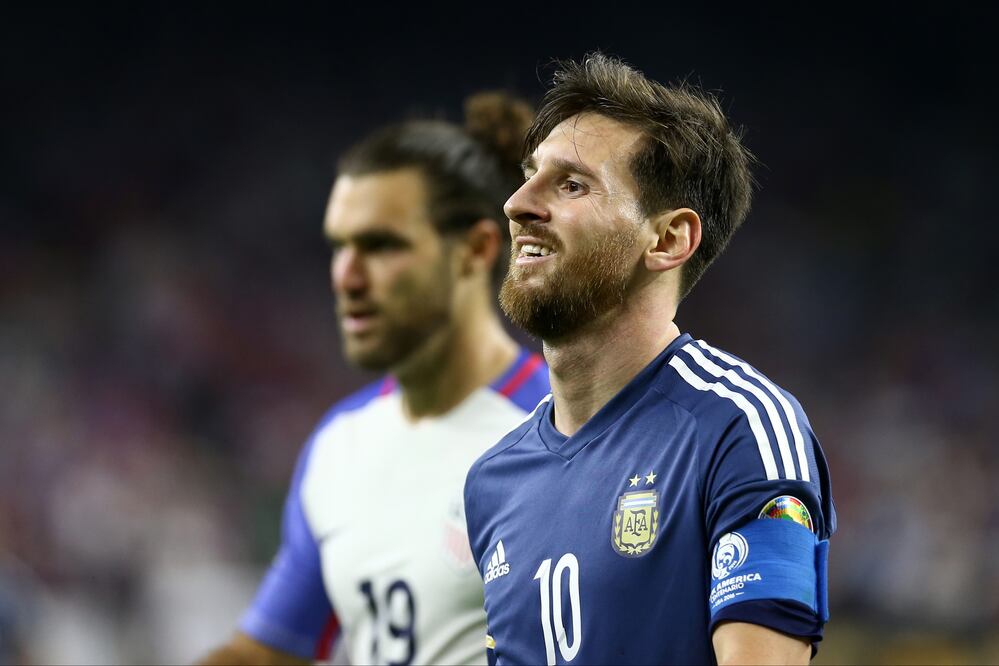 Imago7. Messi durante un juego de la Selección Argentina en la Copa América Centenario 2016