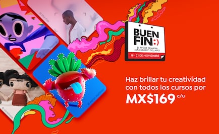 Aprende algo nuevo este Buen Fin con Domestika