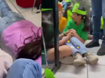 VIDEO ¡Todos al piso! Alumnos y maestros se protegen durante balaceras en Sinaloa; activan protocolos de seguridad