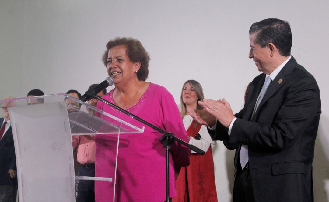 Entregan reconocimiento a trabajadores de la alcaldía Coyoacán por sus años de servicio (15/05/2025). Foto: Especial