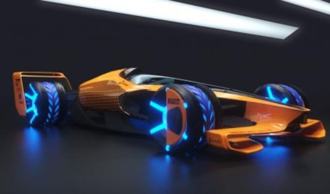 Así será la Fórmula 1 en 2050