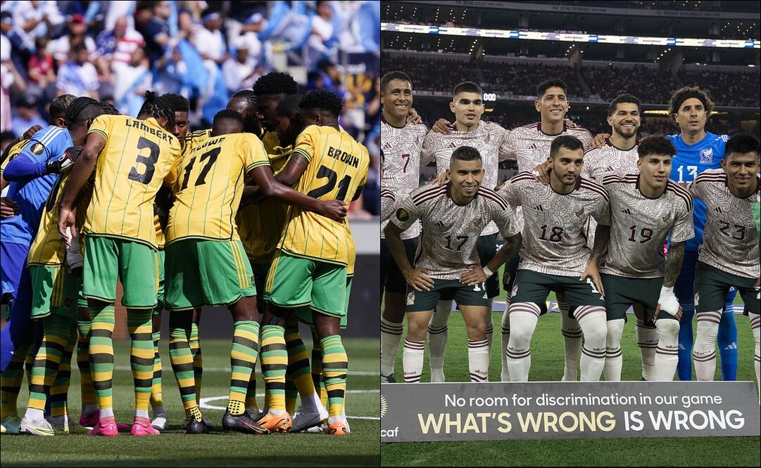 México y Jamaica se medirán en Las Vegas, Nevada por un boleto a la final de la Copa Oro / FOTO: ESPECIAL