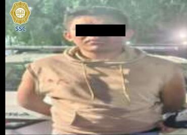 Detienen a presunto homicida en Iztapalapa; joven habría disparado contra un hombre en la colonia Renovación