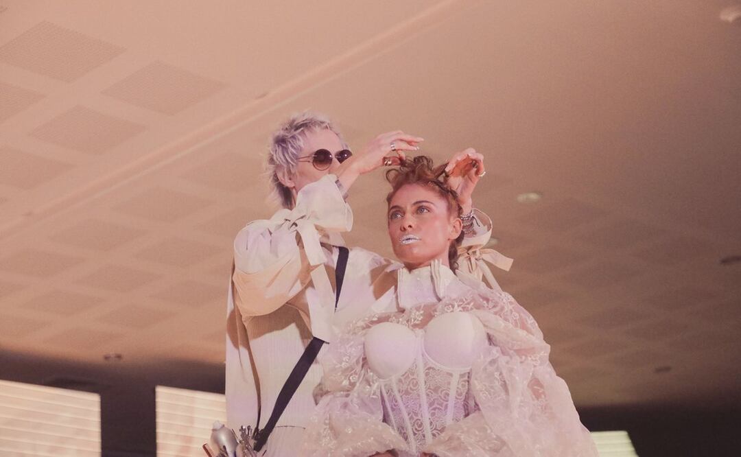 El estilista Joakim Roos en el show ofrecido por la marca Tec Italy en el Experience Festival. Foto: Cortesía, Henkel