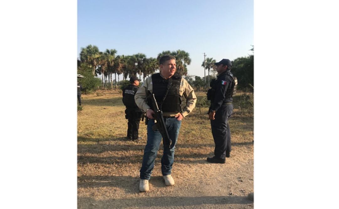 El secretario de Seguridad Pública de Veracruz, Hugo Gutiérrez Maldonado  aseguró que una de las principales instrucción para los agentes policiales es “no taparse los ojos”. Foto: Especial