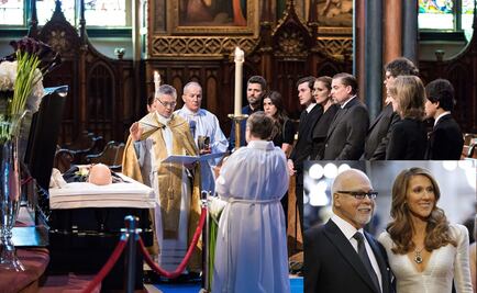 Céline Dion despedirá a su esposo en la iglesia donde se casaron