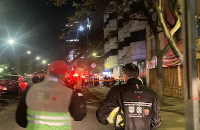 Rescatan a 60 personas atrapadas tras incendio en hotel de la colonia Roma Norte VIDEO