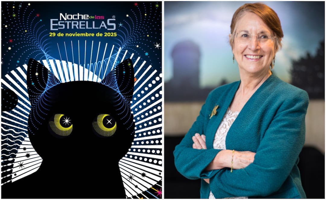 El Instituto de Astronomía de la UNAM rendirá homenaje a la investigadora Julieta Fierro Gossman con un espectáculo de drones. Foto: Noche de las Estrellas UNAM