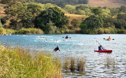 Hombre desaparece tras ingresar a nadar en la laguna Koila, Chiapas; implementan equipo de búsqueda