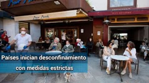 Francia y España inician desconfinamiento por Covid-19