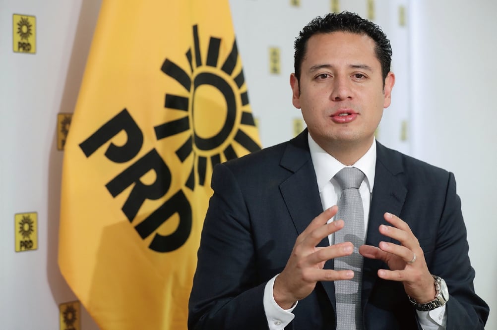 Postura. Ángel Ávila Romero, secretario general del PRD, indicó que el INE no debe dejar pasar el fraude de las firmas (ARCHIVO EL UNIVERSAL)
