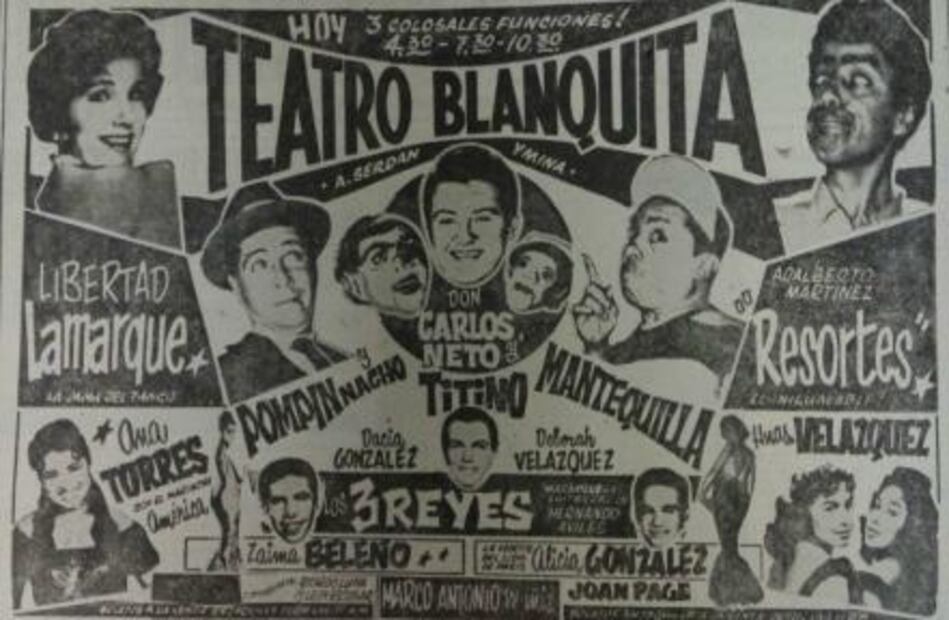 Teatro Blanquita: de catedral del espectáculo a hogar de indigentes