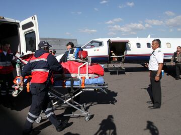 Apoya Fundación Michou y Mau traslado de menores quemados en Tultepec