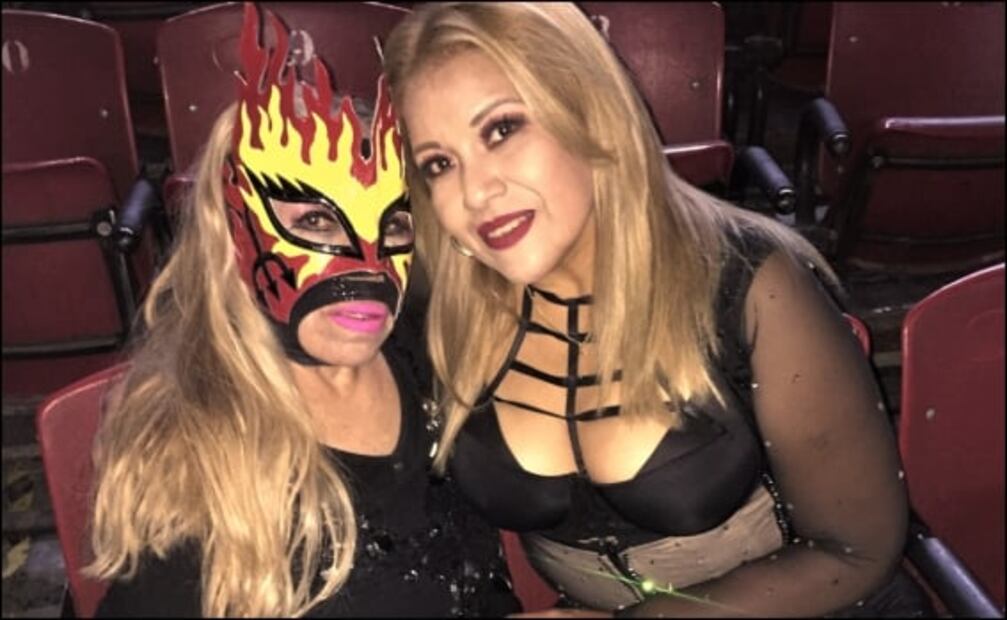 La Diabólica y Tiffany, cómplices de vida que defienden su pasión por la Lucha Libre