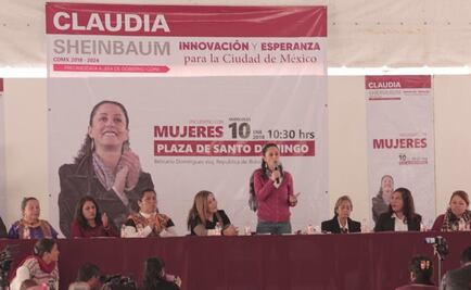 Sheinbaum prevé regresar con acto político a Coyoacán este domingo