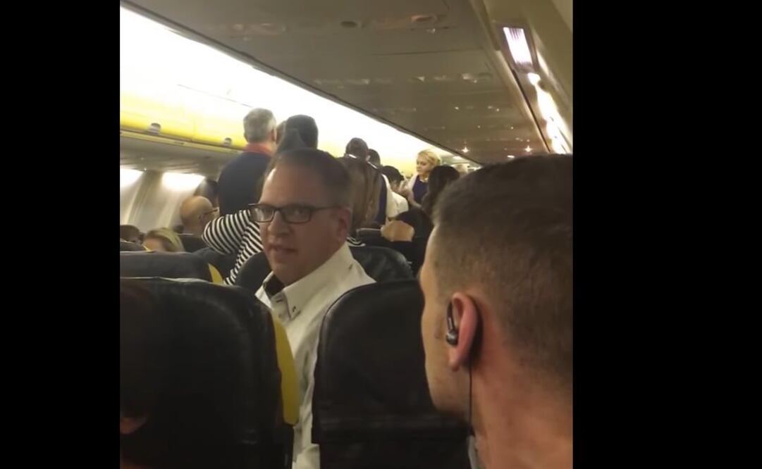 Video. Desvían vuelo entre Bélgica y Malta por pelea entre pasajeros
