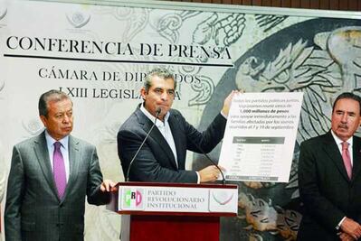 Pelean partidos por iniciativa de donaciones