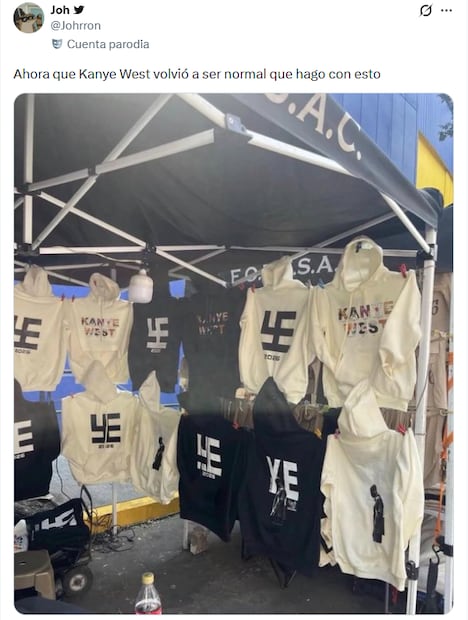 Memes del concierto de Kanye West en la Plaza de Toros de la CDMX. Foto: X