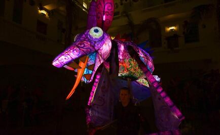 Más de 6 mil vieron los alebrijes iluminados