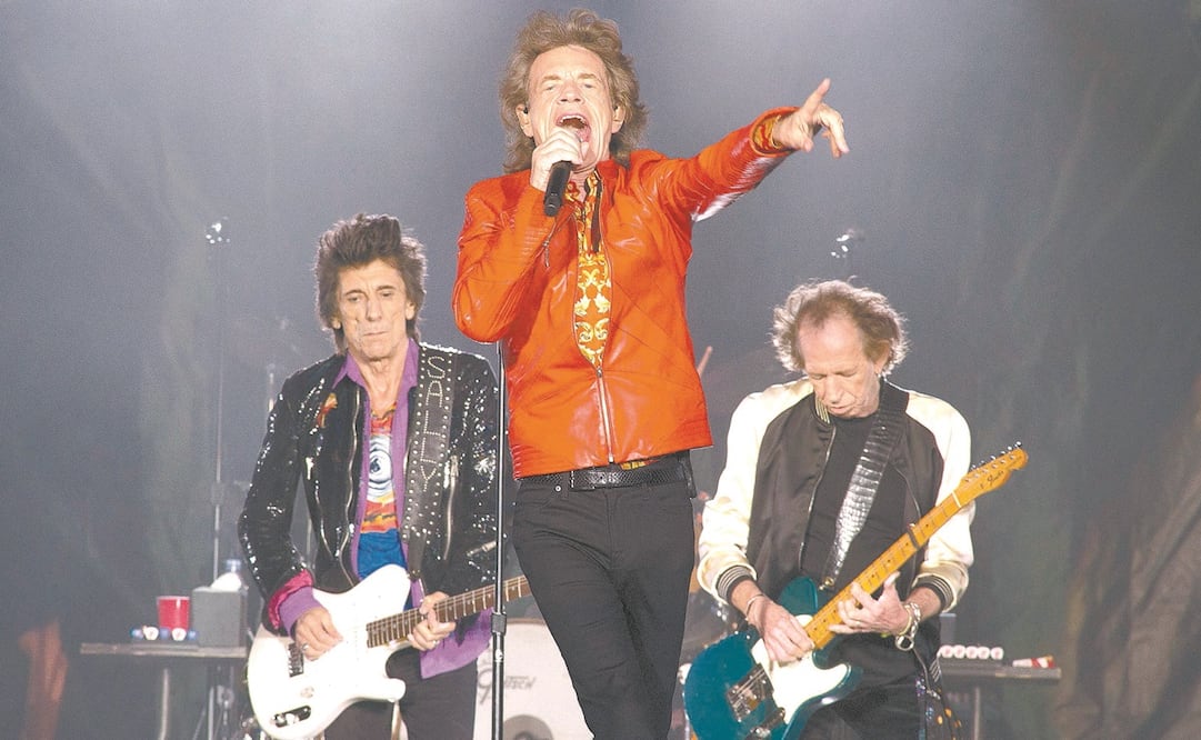 The Rolling Stones se unió al paro musical. Foto: AP