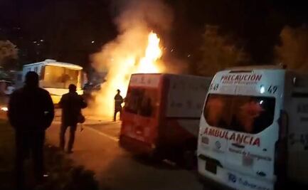 Protestan en Tula e incendian los colchones reutilizados y con chinches que donó la alcaldía a afectados por inundaciones