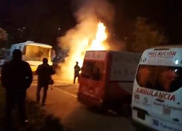 Protestan en Tula e incendian los colchones reutilizados y con chinches que donó la alcaldía a afectados por inundaciones