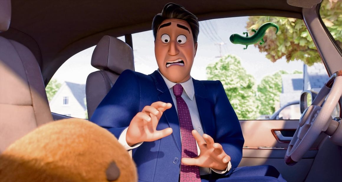 El alcalde Jerry Generazzo, el villano que planea el desplazamiento de especies. Foto: Pixar