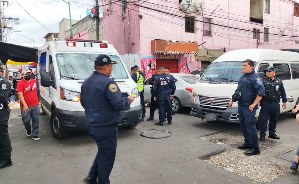 Balacera en Tepito deja tres personas heridas. Foto: Especial