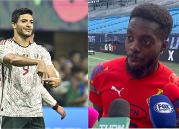 Iñaki Williams, figura de Ghana, desea intercambiar su playera con Raúl Jiménez