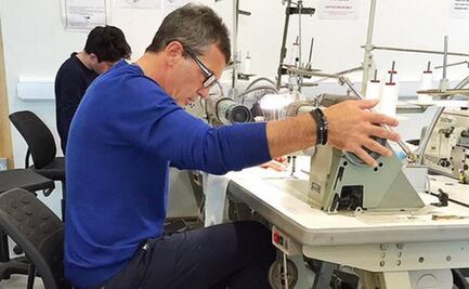 Antonio Banderas disfruta su curso de diseño