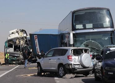 Choque en Lerma- Zitácuaro: Estas son las cifras oficiales del terrible accidente múltiple, FOTOS