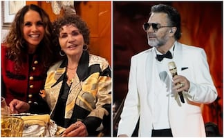 Mamá de Lucero chulea los 25 kilos menos de Mijares, su exyerno; huye cuando le preguntan por Sergio Andrade 