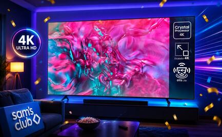Sam's Club remata pantalla Samsung 4K de 98 pulgadas; ahorra más de 29 mil pesos