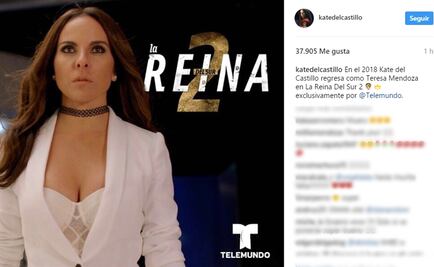 Kate del Castillo anuncia el regreso de "La Reina del Sur"