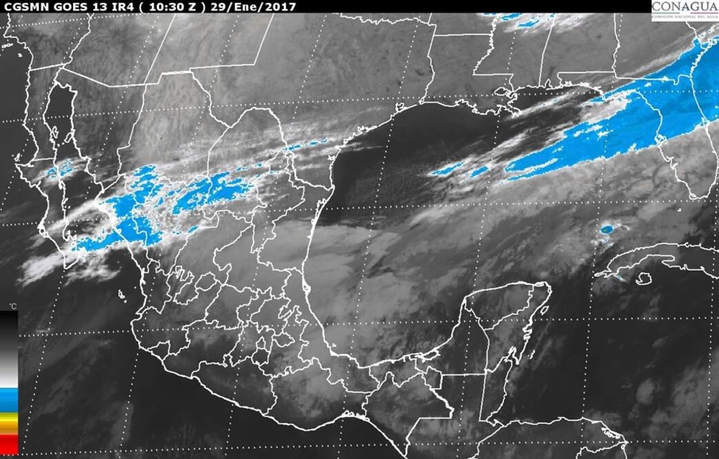 Imagen satelital del SMN