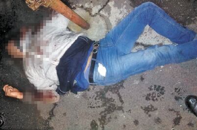 Lo linchan en Iztapalapa por disparar al aire