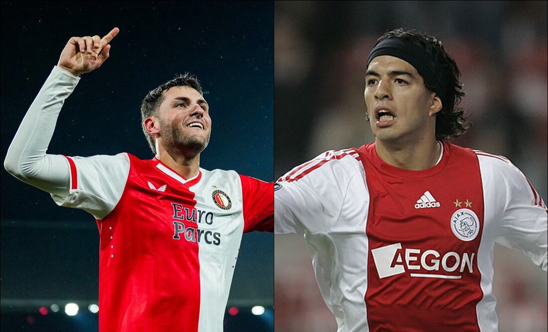 Santiago Giménez está a nada de superar récord histórico de Luis Suárez en la Eredivisie / FOTO: ESPECIAL