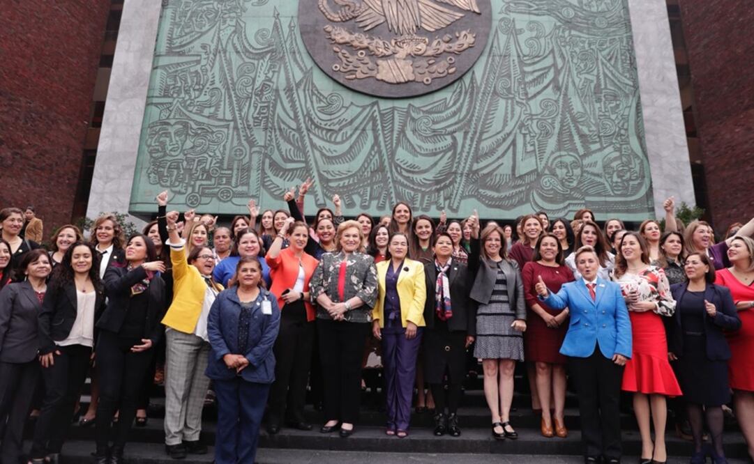 Bancada de Mujeres en San Lázaro. Foto: Iván Stephens/EL UNIVERSAL
