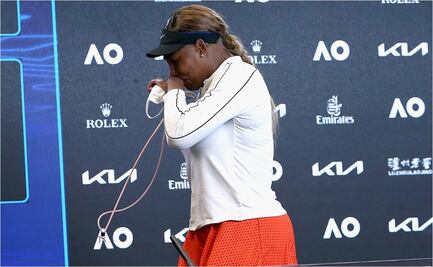 El emotivo llanto de Serena Williams en el Australian Open