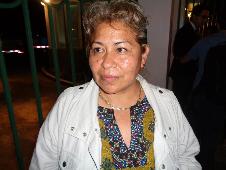 "Somos la voz de muchas mujeres en contra de la tortura sexual", afirmó María Patricia Romero Hernández, vocera y una de las once mexicanas presuntamente víctimas en operativos de agentes estatales de seguridad en 2006. (FOTO: José Meléndez. EL UNIVERSAL)