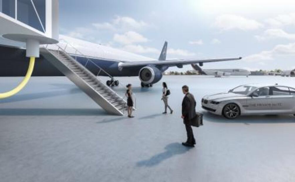 La terminal aérea para ricos y famosos