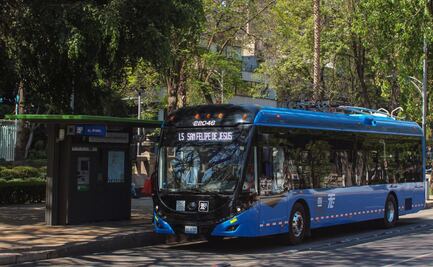 El Trolebús celebra 74 años de servicio; supera los 100 millones de viajes en 2024
