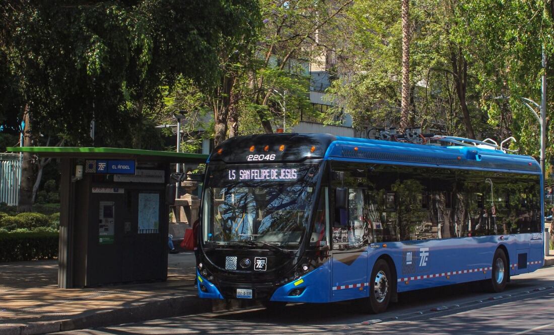 El Trolebús celebra 74 años de servicio; supera los 100 millones de viajes en 2024. Foto: Especial