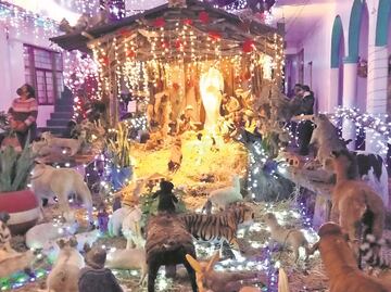 El pueblo que se ilumina en Navidad