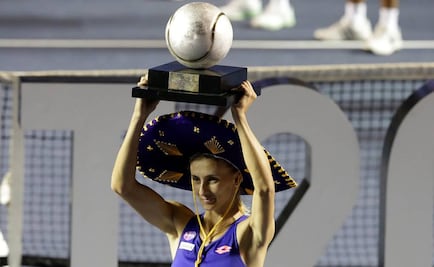 Lesia Tsurenko es la nueva campeona en Acapulco
